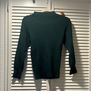 INC International Concepts Green Cowl Neck Sweater
